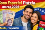 Bono Especial Patria marzo 2026: monto, requisitos y cómo verificar acreditación en la plataforma