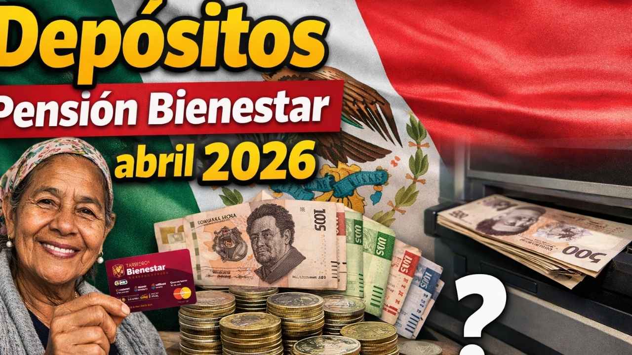 Depósitos Pensión Bienestar abril 2026: consulta monto, beneficiarios y cómo cobrar en tu banco