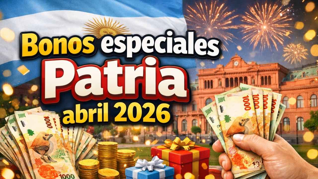 Bonos especiales Patria abril 2026: quiénes aplican, cuánto pagan y cómo recibir el beneficio