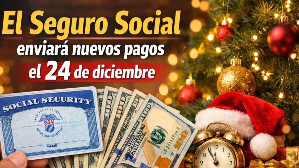 El Seguro Social enviará nuevos pagos el 24 de diciembre